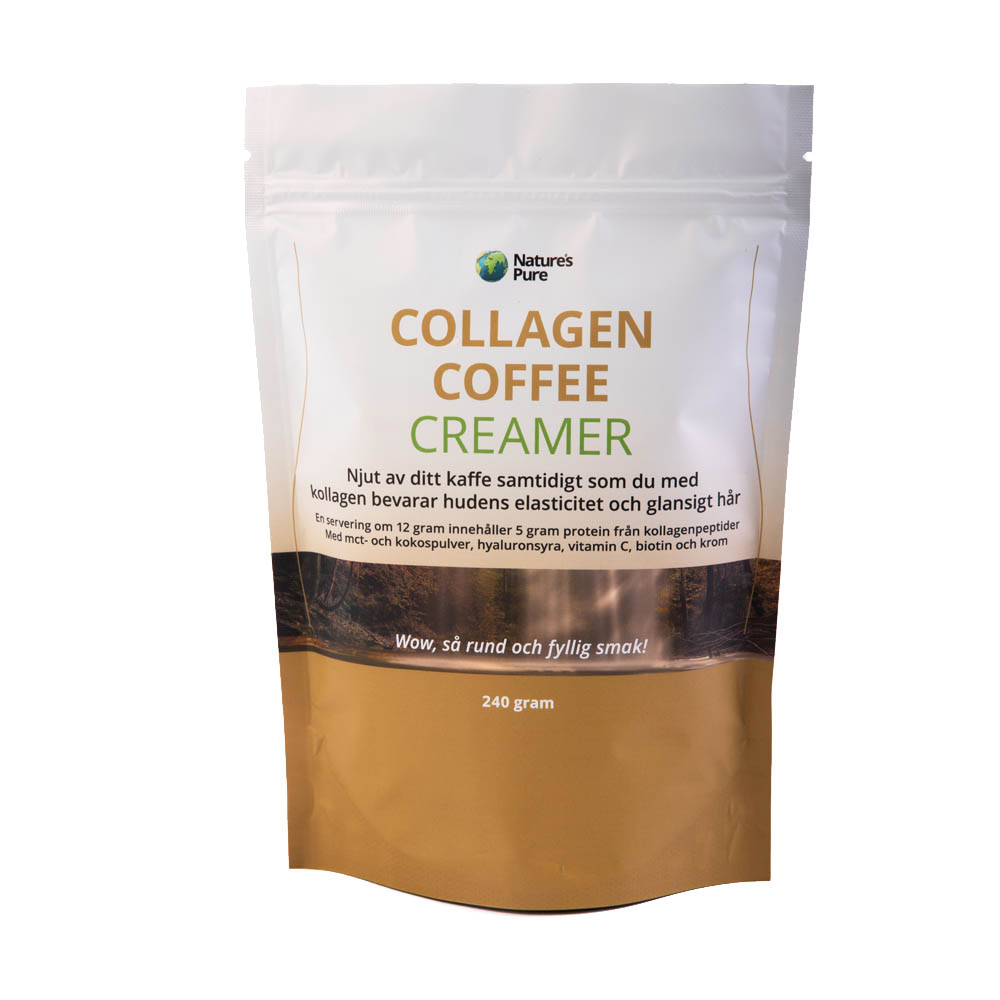 Collagen Coffee Creamer 240g Scandinavian Green Trade Vägen till ett hälsosamt liv